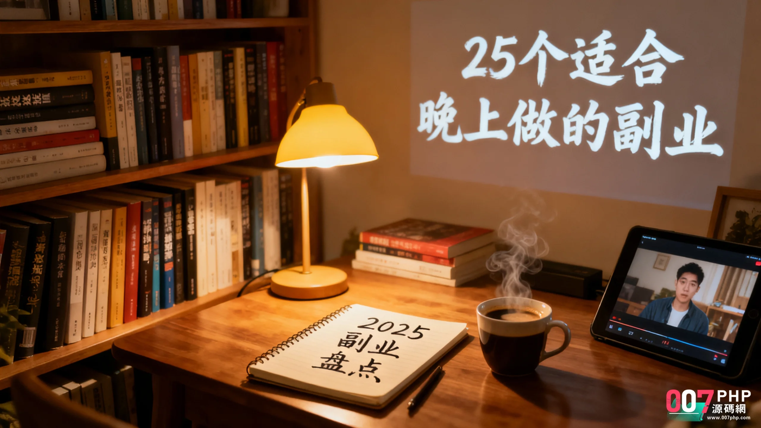 2025适合晚上做的25个副业，真正靠谱副业赚钱的路子盘点！-007PHP源碼網