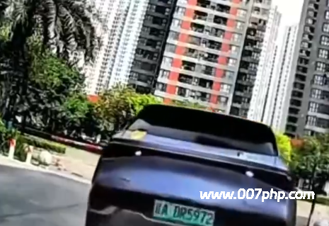 后车司机竟然还敢给她挪车 都是人才呀！