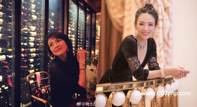 章子怡生图美无死角，穿黑裙尽显骨相美人高级感-007PHP源碼網